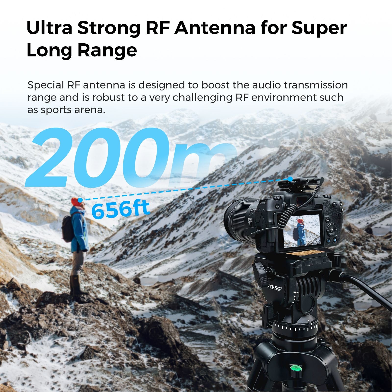 Premium Multi-Purpose Wireless Microphone for iPhone, Android, PC/Mac and DSLR Camera