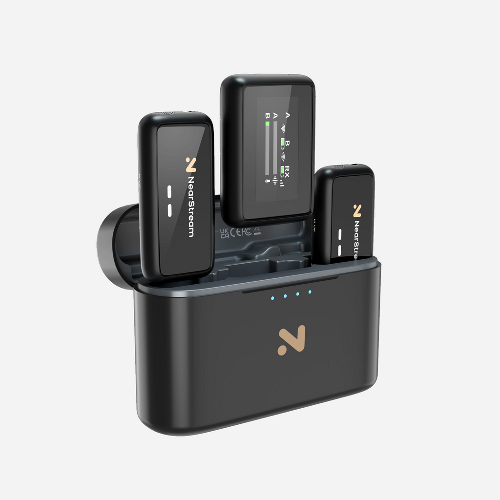 Premium Multi-Purpose Wireless Microphone for iPhone, Android, PC/Mac and DSLR Camera