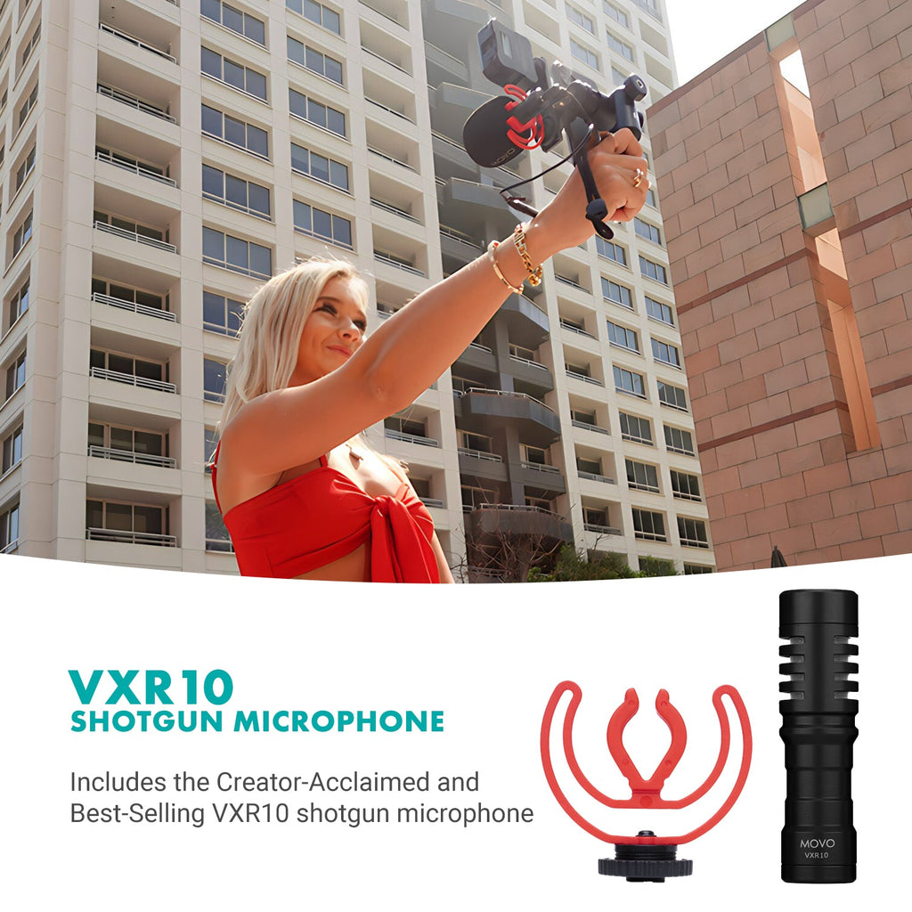 iVlogger-PRO | Premium Vlogging Kit | Movo