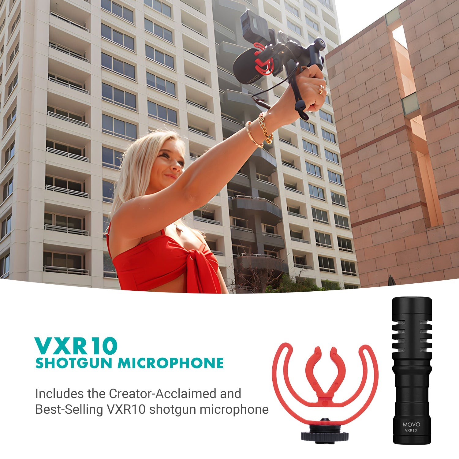 iVlogger-PRO | Premium Vlogging Kit | Movo